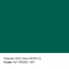 POLYESTER RAL 6026 Gloss MH2R (C)